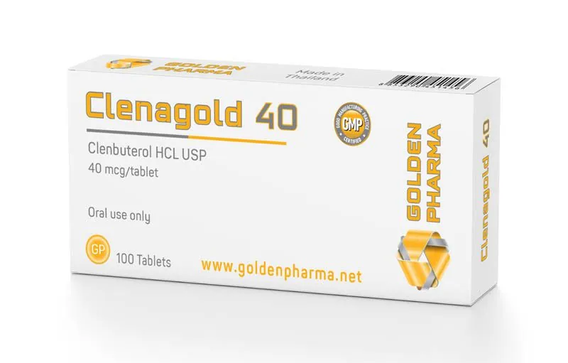 Clenagold 40 Golden Pharma